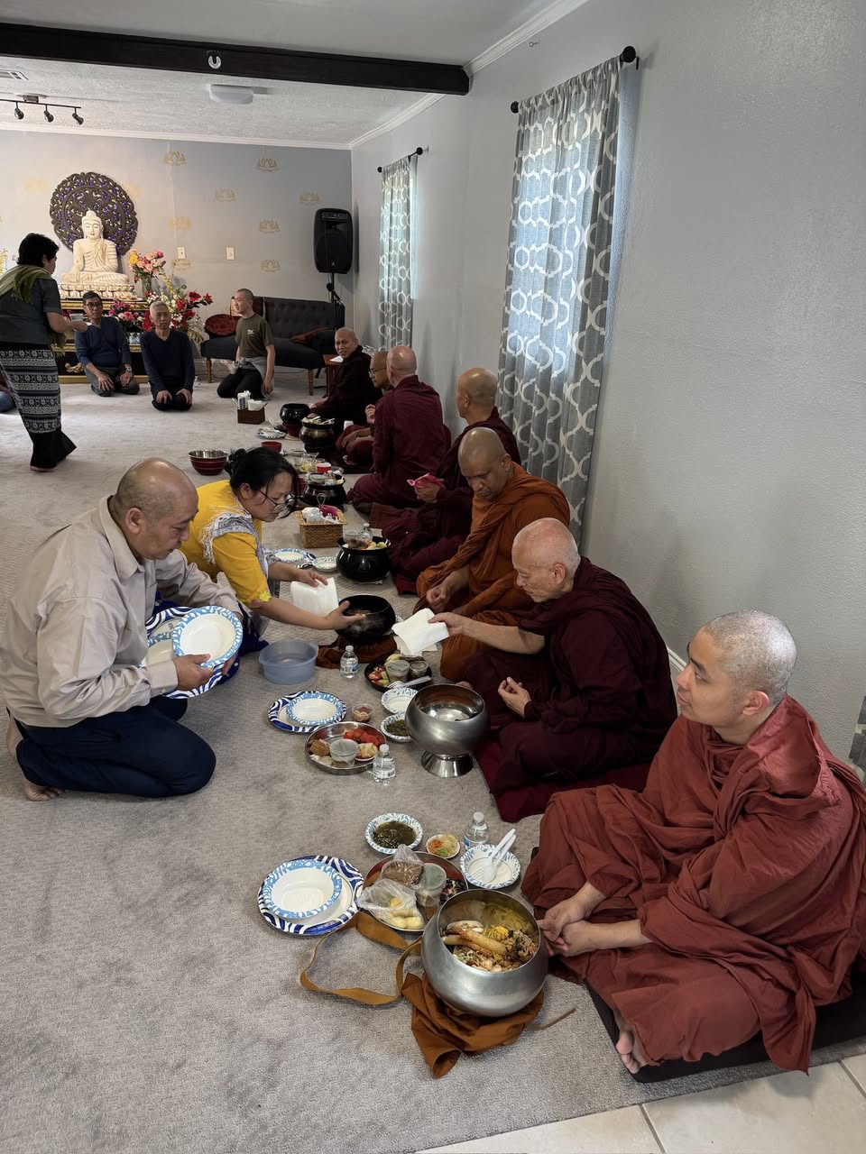 Sayadaw visit photo 3